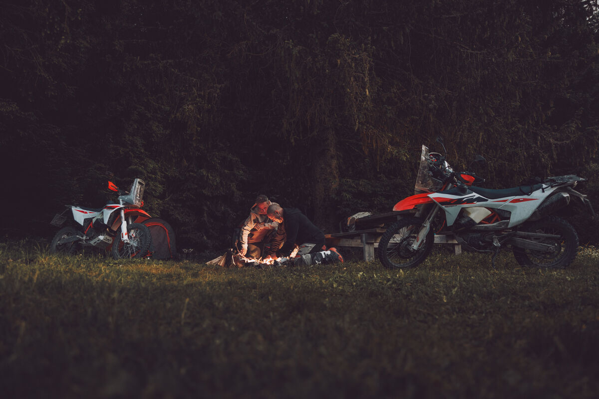 2027 KTM 690 Rally — detail / static (KTM MY27 press kit frame 03)