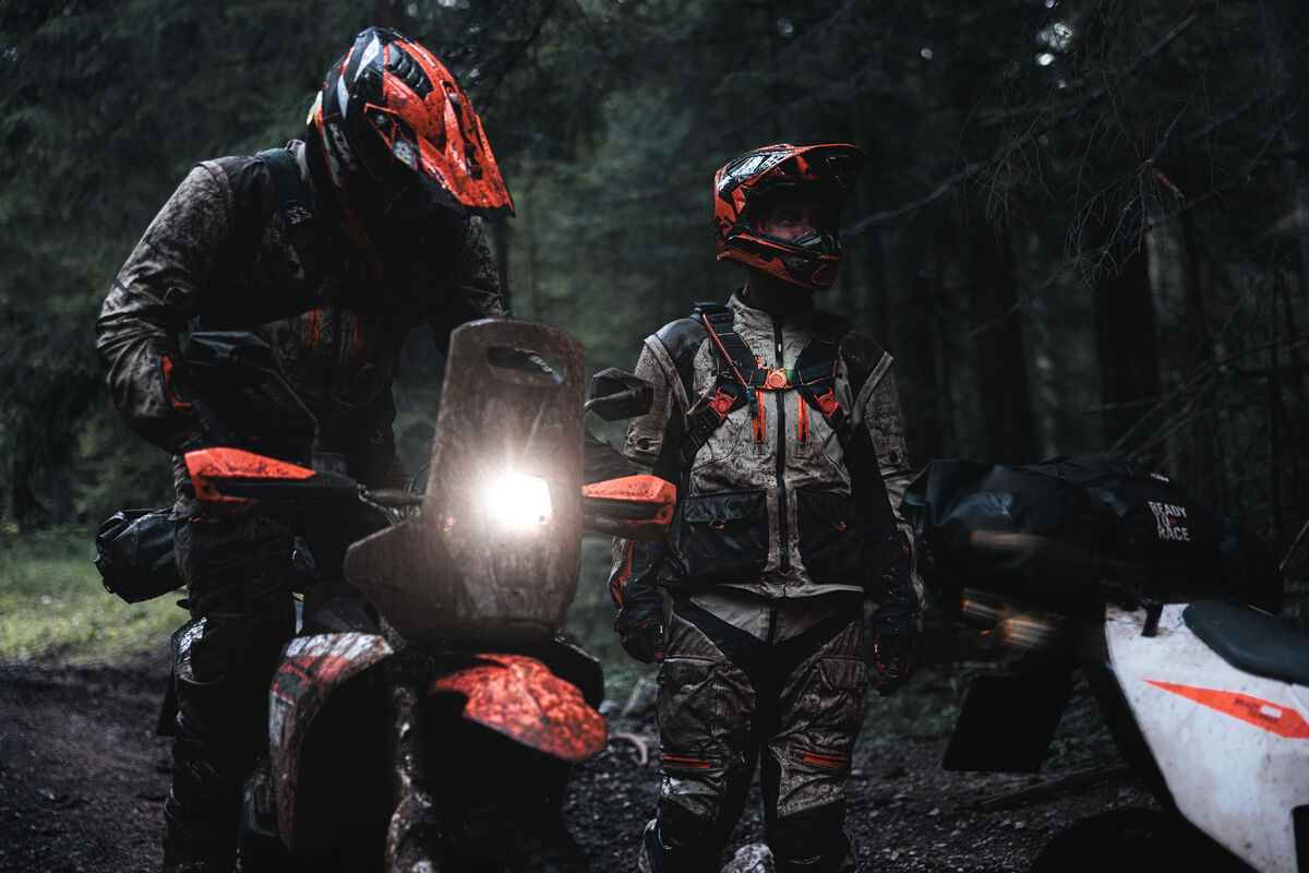 2027 KTM 690 Rally — detail / static (KTM MY27 press kit frame 04)